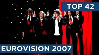 TOP 42 | Eurovision 2007