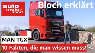 MAN TGX: So viel Technik steckt in modernen Trucks - Bloch erklärt #147 | auto motor und sport
