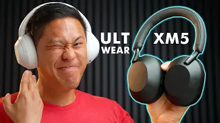 The Sony ULT Wear and WH-1000XM5 Compared by an AUDIO ENGINEER