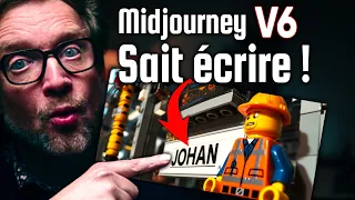 Midjourney V 6.0 est là : Images Superbes et enfin, elle sait écrire !