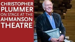 Christopher Plummer in "A Word or Two" at the Ahmanson Theatre