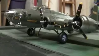 "Memphis Belle" B-17F 1:48 Scale Model From Revell Finished