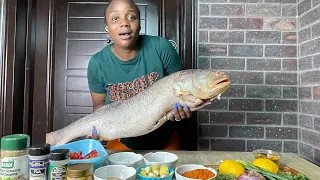 GRILLING HACKS: How I Grilled a 15KG Giant Fish on Barbecue | Grill a Big Fish | JULINKS TV