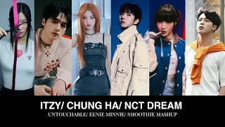 ITZY/ CHUNG HA/ NCT DREAM - UNTOUCHABLE/ EENIE MINNIE/ SMOOTHIE MASHUP FEAT. BTS/LE SSERAFIM/ SKZ