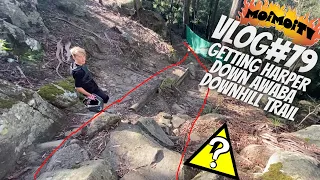 AWABA DOWNHILL TRAIL COACHING SESSION PART 1 - Moi Moi TV VLOG#79 | Jack Moir |