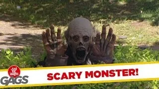 Scary Monster Prank