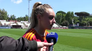 Calcio femminile: la Roma festeggia lo scudetto al Tre Fontane - Canale 10