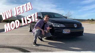 VW JETTA FULL MOD LIST! | MK6 Facelift Mods