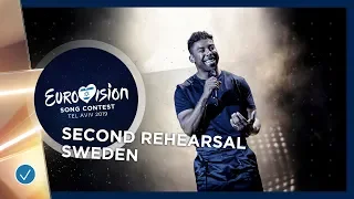 Sweden 🇸🇪 - John Lundvik - Too Late For Love - Exclusive Rehearsal Clip