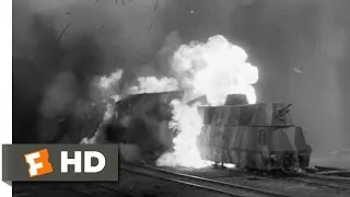 The Train (2/10) Movie CLIP - Allied Bombing Raid (1964) HD