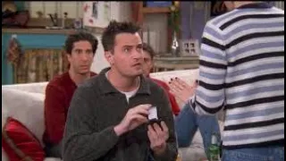 Tow chandler proposes to monica- FAKE PROPOSAL