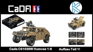 Cada C61036W Humvee 1:8 Aufbau Teil 1