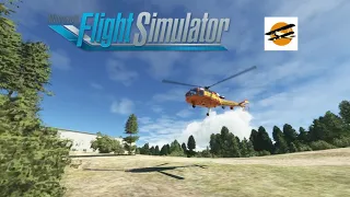 SA316B Alouette III quick look Taog's Hangar Flight for Life HEMS MSFS Most Realistic Helicopter?