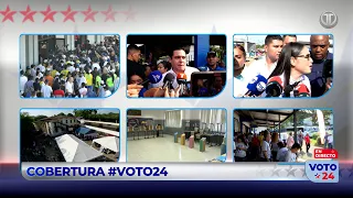 Elecciones 2024: Ricardo Lombana, José Raúl Mulino y Zulay Rodríguez ejercen su voto