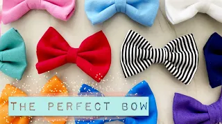 DIY PERFECT Fabric BOW - NO SEW, For MICKEY MOUSE EARS