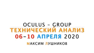 Технический обзор рынка Форекс на неделю: 06 - 10 Апреля 2020 от Максима Лушникова