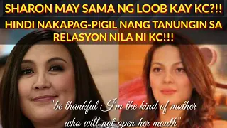 SHARON MAY SAMA NG LOOB KAY KC? SHARON CUNETA HINDI NAKAPAGTIMPI NANG TANUNGIN KAY KC!