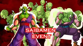 ALL MISSION COMPLETE!! MOW EM' DOWN! TRAINING WITH SAIBAMEN EVENT!! Dokkan Battle