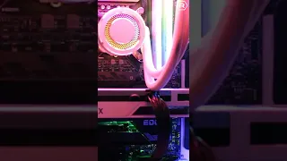 PC Gaming Corsair ICUE 220T RGB Blanco