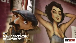 CGI 2D Animated Short Film "THE CAN" Funny Animation by Carlos Lascano