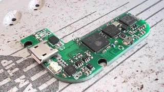 Reflow on diy hotplate of 4 layer board with esp32 pico-d4