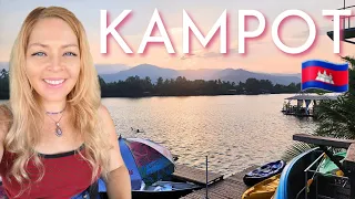 THIS TOWN IS A SLICE OF RIVERSIDE HEAVEN 🇰🇭 | KAMPOT in CAMBODIA