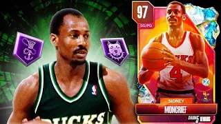 *FREE* GALAXY OPAL SIDNEY MONCRIEF IS AN UNBELIEVABLE 2 WAY FREE PG IN NBA 2K24 MyTEAM!!