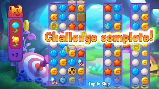 @Fishdom Win Strikes Level 11518 - 11582. Challenge Level 7 Stage 3 Completed.