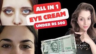 All in 1 Eye Cream under Rs 500 for dark circles wrinkles & puffy eyes | Nipun kapur