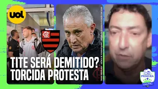 PVC DISPARA CONTRA TORCEDOR QUE CHAMOU ATLETAS DO FLAMENGO DE 'ANIMAIS' E DIZ SE TITE SERÁ DEMITIDO