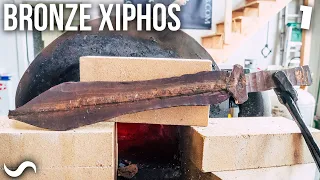 FORGING A BRONZE DAGGER!!!