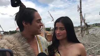 LIZQUEN INTERVIEW SA SET NG “BAGANI”