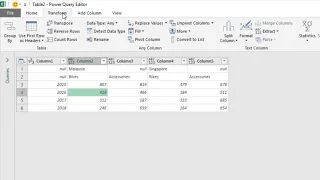 Amazing Excel PowerQuery Tip - Unpivot