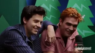 Cole Sprouse and KJ Apa Annoying The Riverdale Cast