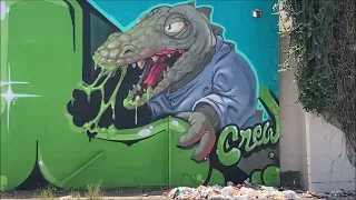 Graffiti Vandals In Los Angeles - Painting The Streets - Dead City Punx Show - July 2022 #graffiti