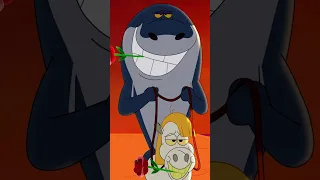 They're going to kiss! #valentinesday #Shorts #Zigandsharko Zig & Sharko | Cartoon for kids