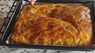 Pırasalı börek çıtırlıgıyla ⭐kendine hayran bıraktı 👍her hafta yapıyorum 👌yemelere doyamıyorum