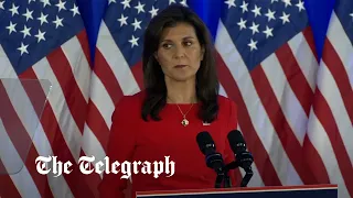 Nikki Haley quits presidential campaign and wishes Donald Trump well