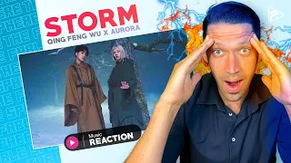 OMG, WOW!! AURORA, Qing Feng Wu - Storm (English Version) REACTION