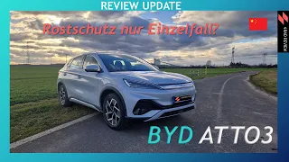 BYD Atto 3 Review Nachtrag, Rostschutz des getesteten Fahrzeugs nur ein Einzelfall?