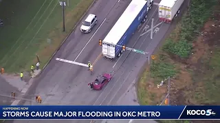 Storms cause major flooding in OKC metro
