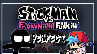 Friday Night Funkin' - Perfect Combo - VS Stickman Mod + Cutscenes & Extras [HARD]