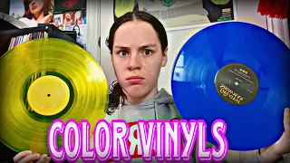 MY VINYL RECORDS WITH COLOR (Artist like Taylor swift, Ariana grande, Harry Styles, and many more)