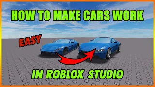 How to make Drivable Cars in Roblox Studio Easiest Method 2020 | ROBLOX STUDIO TUTORIAL