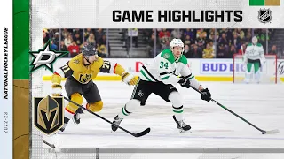 Stars @ Golden Knights 2/25 | NHL Highlights 2023