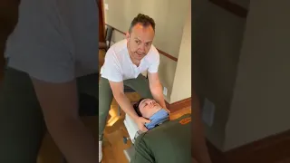 People Are Obsessed With This Chiropractic Adjustment! #chiropractic
