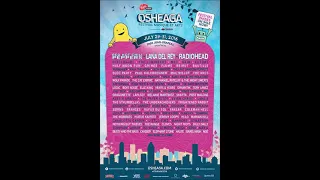 Radiohead - Osheaga Festival, Parc Jean-Drapeau, Montreal 31st July 2016