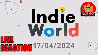 Indie World Showcase 4.17.2024 - Nintendo Switch | Live Reaction