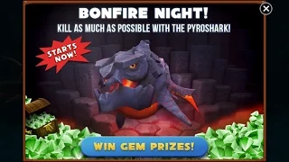 BONFIRE NIGHT! LIVE EVENT (PYRO SHARK) - Hungry Shark Evolution