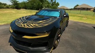 2021 Trans AM 1LE startup and walk-around